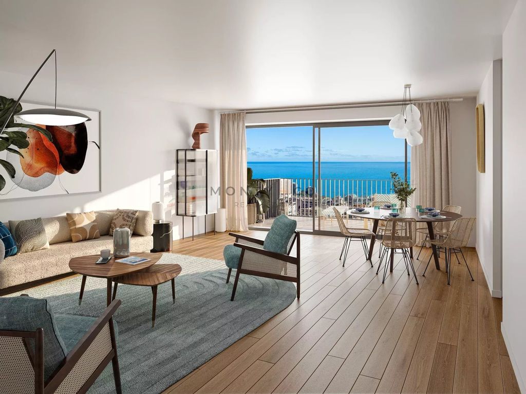 Property photo 1 of 3 Sale 3 Bedroom Apartment With Exceptional Sea View In Beausoleil - High Floor, Balconies And Near Monaco
