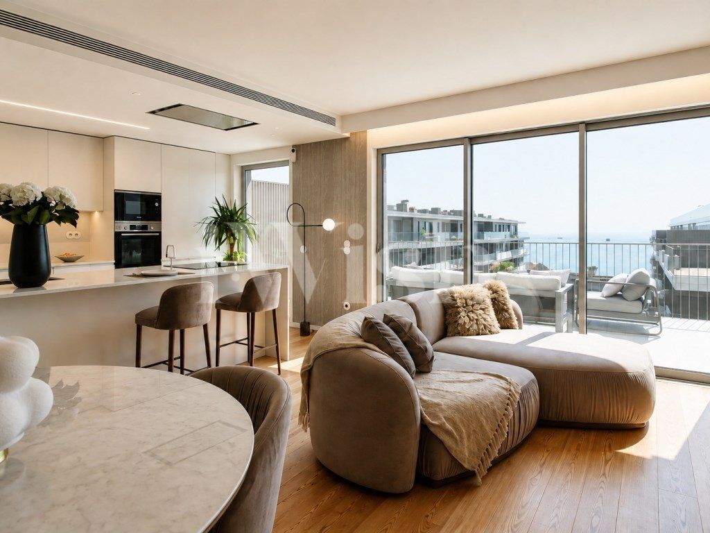 Property photo 1 of 47 3 Bedroom Penthouse Top Floor With 92 m² Of Terraces And Sea And Douro Views | Canidelo