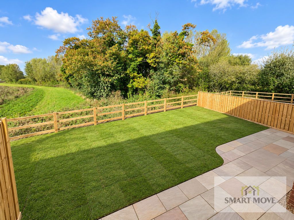 Property photo 3 of 19 Rear Garden &amp; Outlook - Ai Enhanced