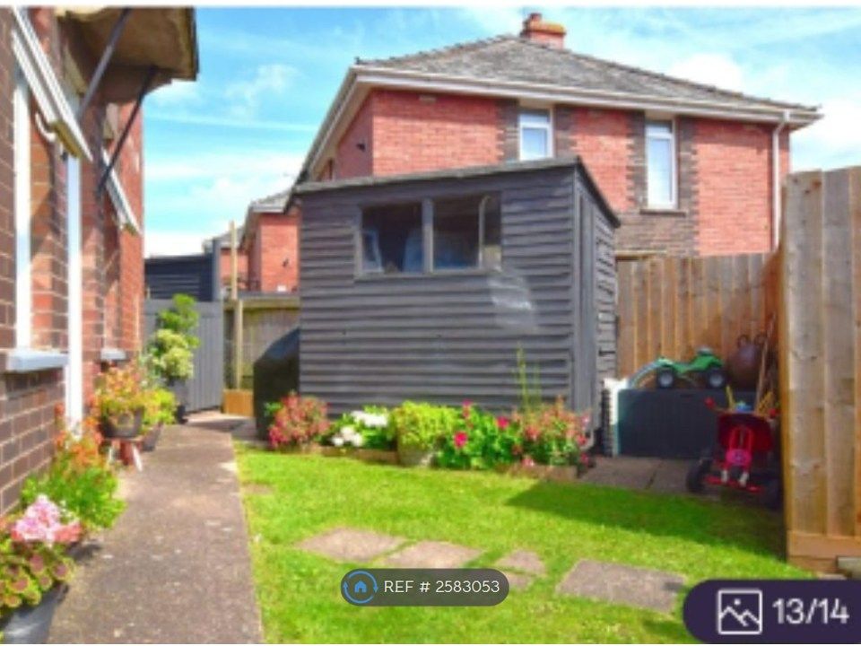 Property photo 2 of 10 The Rear Garden With Shed