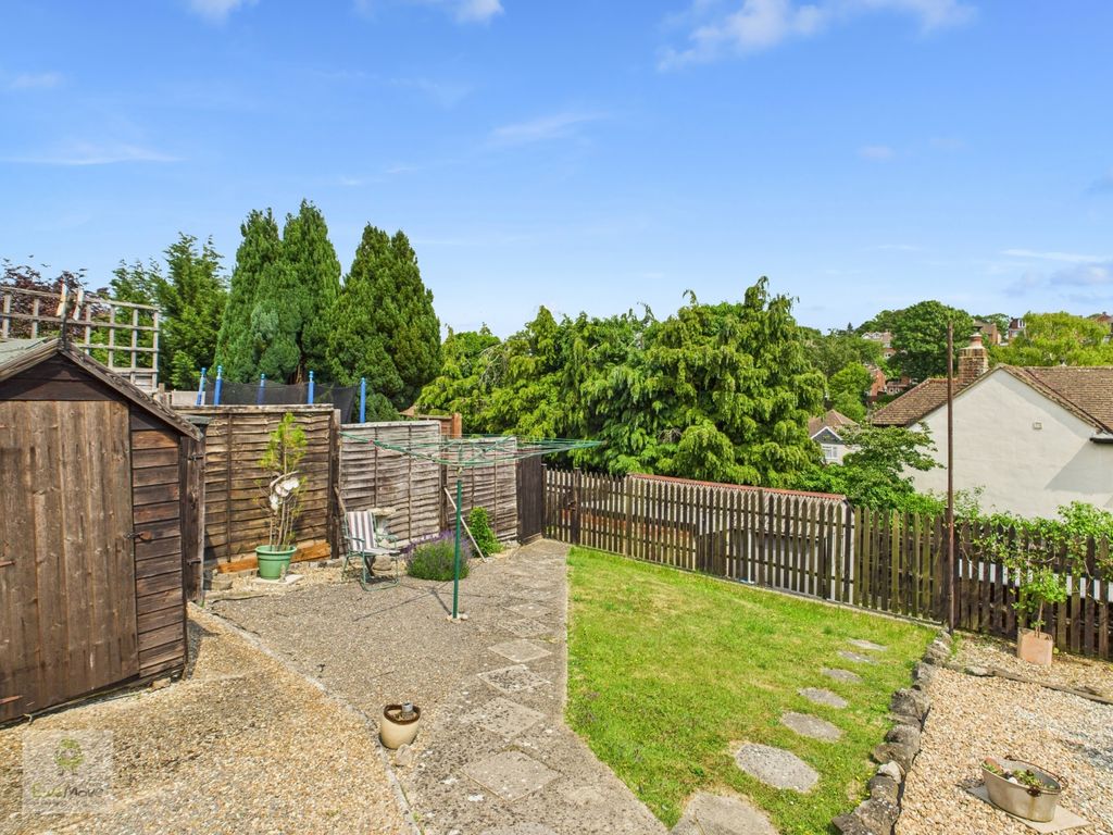 Property photo 2 of 15 Rear Garden Looking Towards Garage And Parking