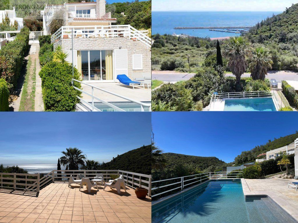 Property photo 1 of 58 5-Bedroom Villa Panoramic Ocean Views, Sesimbra Pool, 1,185 m² Lot, Easy Access To Sesimbra Beach.