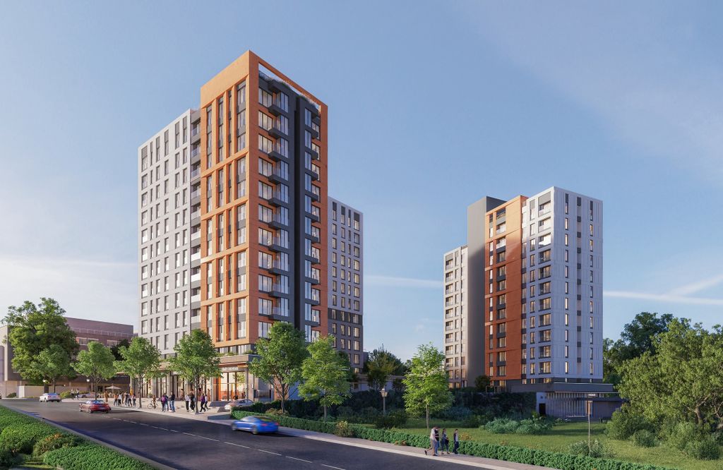 Property photo 1 of 18 Deluxe Apartments For Sale In Zeytinburnu, Istanbul - Main View Of The Complex