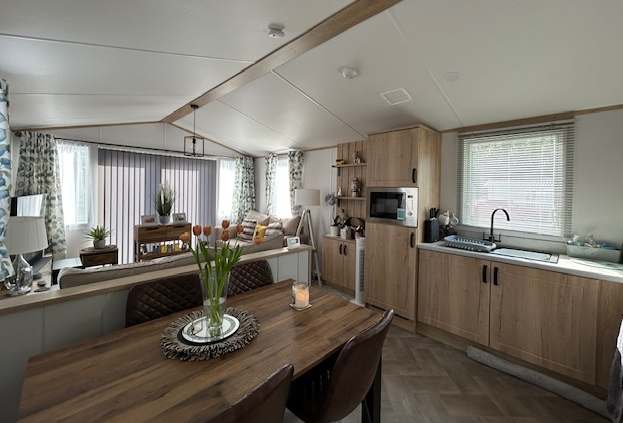 Property photo 3 of 7 Modern Kitchen Inside Atlas Avanti Holiday Lodge