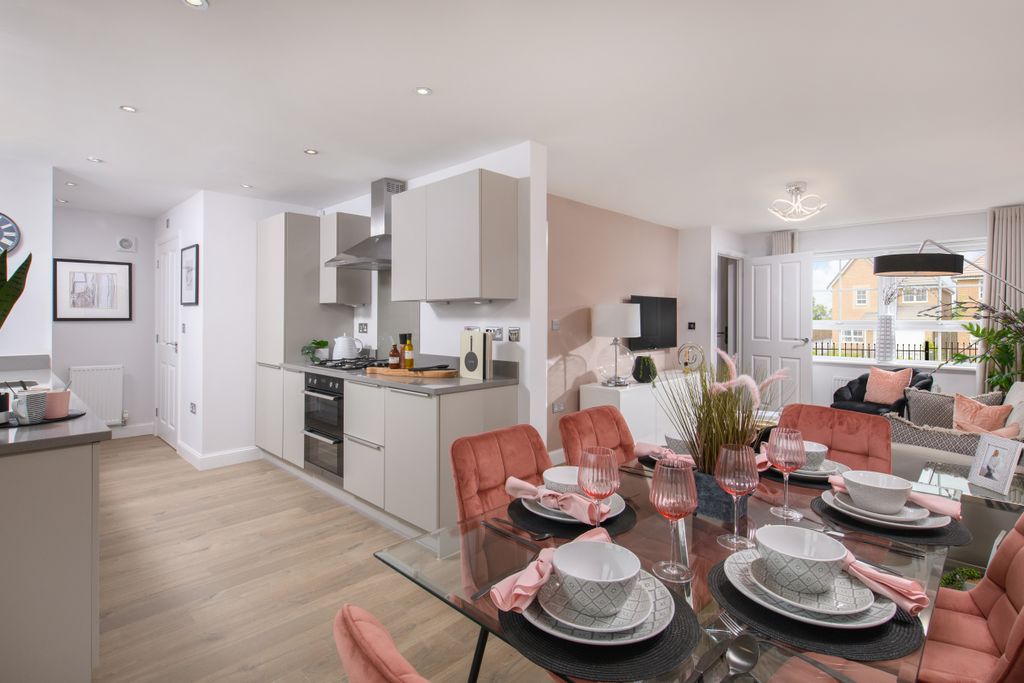 Property photo 3 of 8 Inside View 3 Bedroom Denby Kitchen Diner