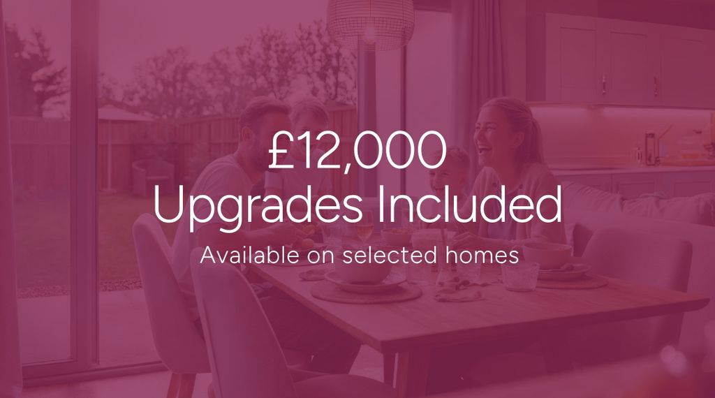 Property photo 1 of 10 The Image Displays A Graphic Icon Representing Home Upgrades, Along With The Text "£12