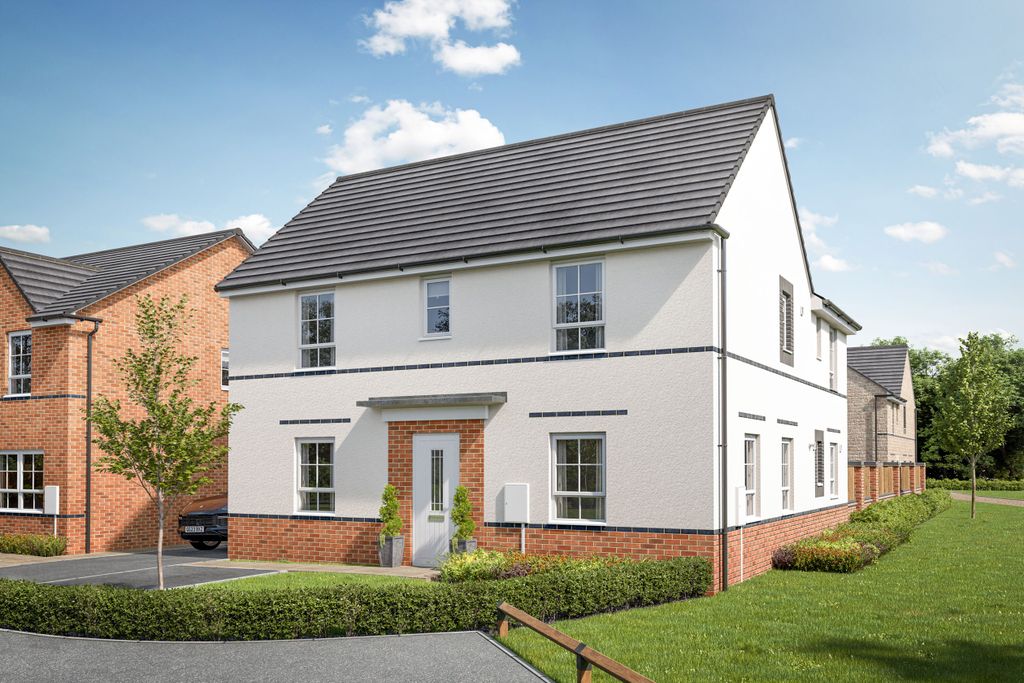 Property photo 1 of 10 CGI Exterior View Of Our 4 Bed Alfreton Home