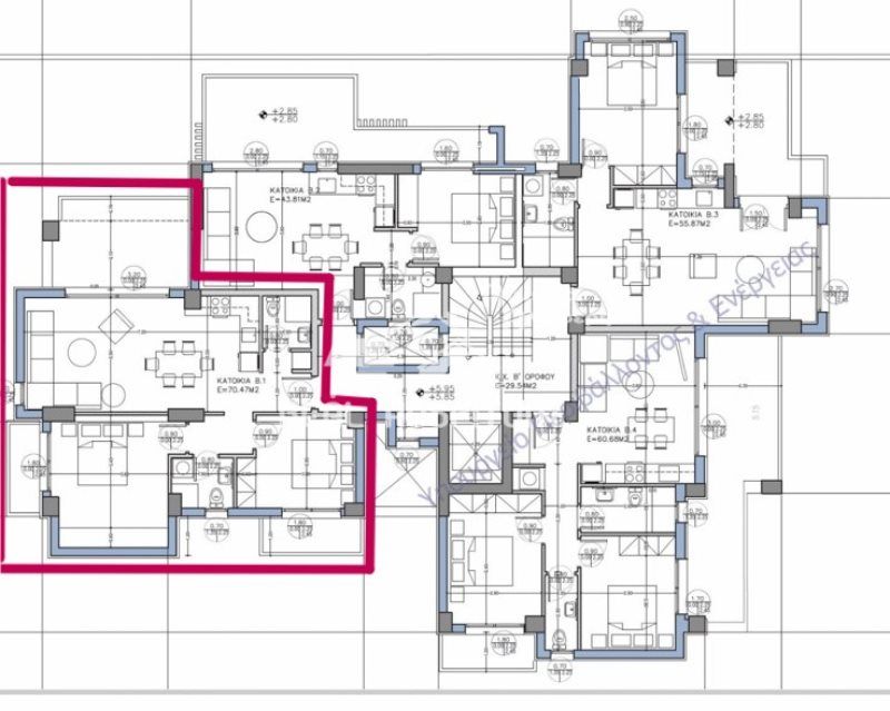 Property photo 1 of 1 Apartment, 71 Sq, For Sale