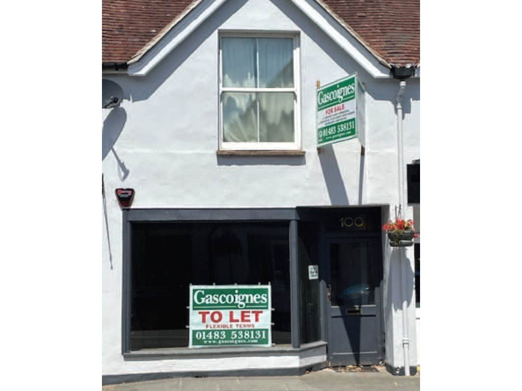 Property photo 1 of 1 Retail Ground Floor Class E Premises To Let With Parking In Haslemere.
