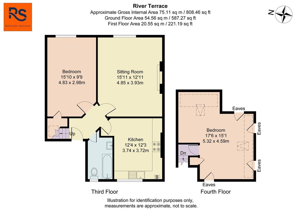 Property photo 2 of 17 Flat 5 6 River-Terrace-Plan.Jpg