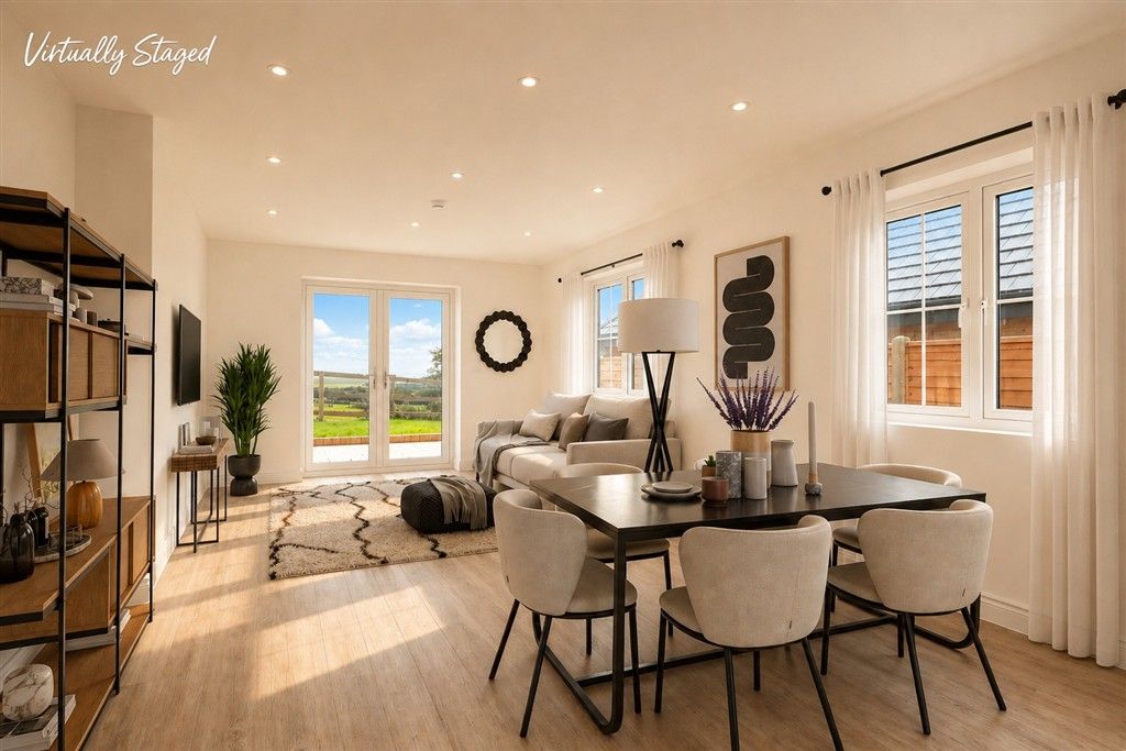 Property photo 3 of 15 Staged Kitchen Diner Family