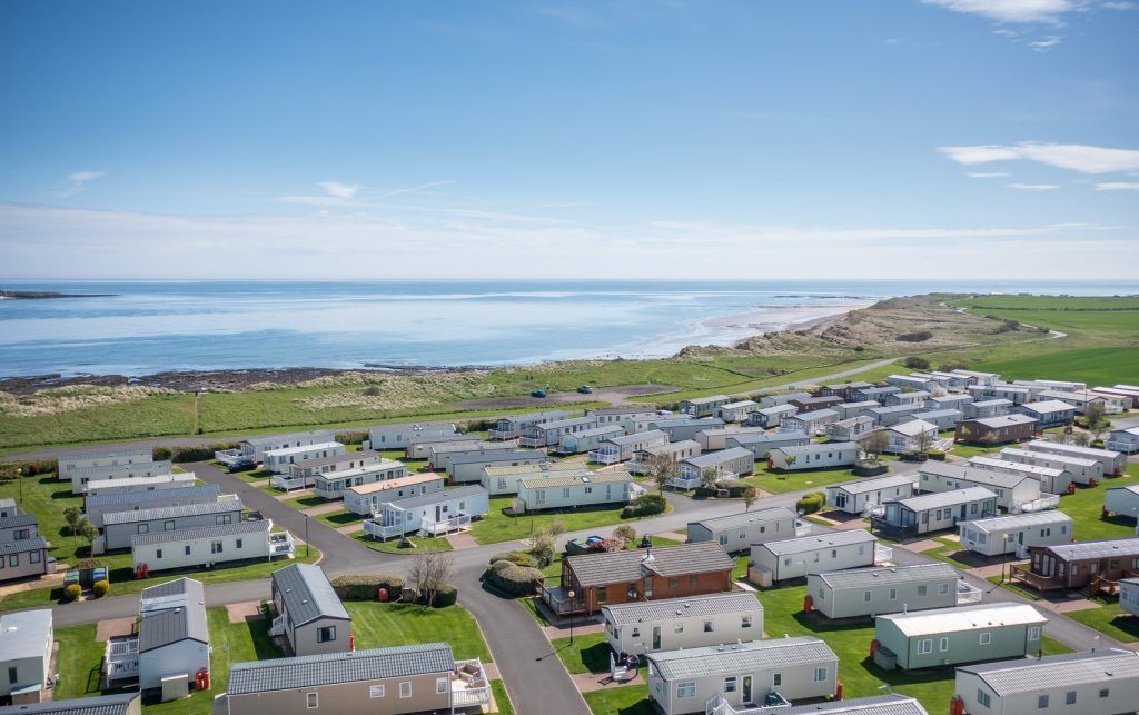 Property photo 2 of 15 Aerial View Of Amble Links Holiday Park Beside The Northumberland Coastline