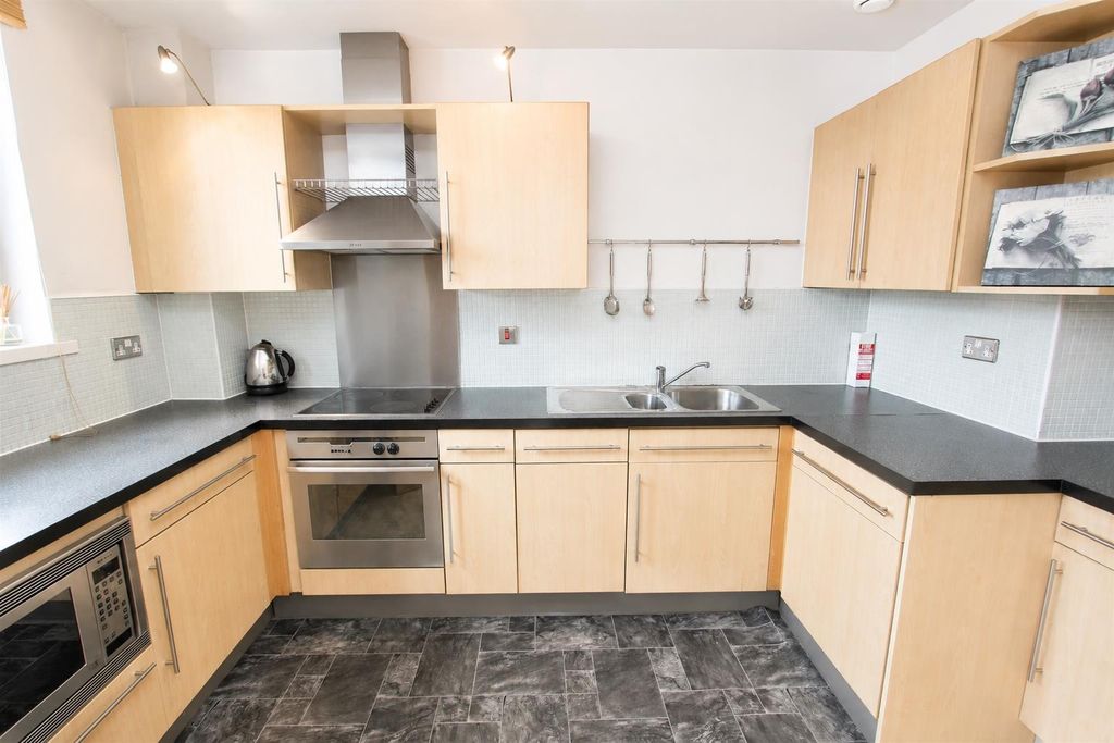Property photo 3 of 9 Sleek Contemporary Kitchen With Ample Storage...