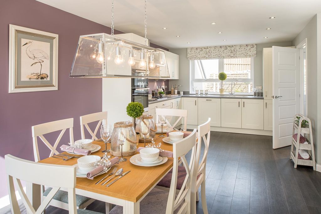 Property photo 3 of 9 Kitchen Dining Room In The Thornton 4 Bedroom Detached Home
