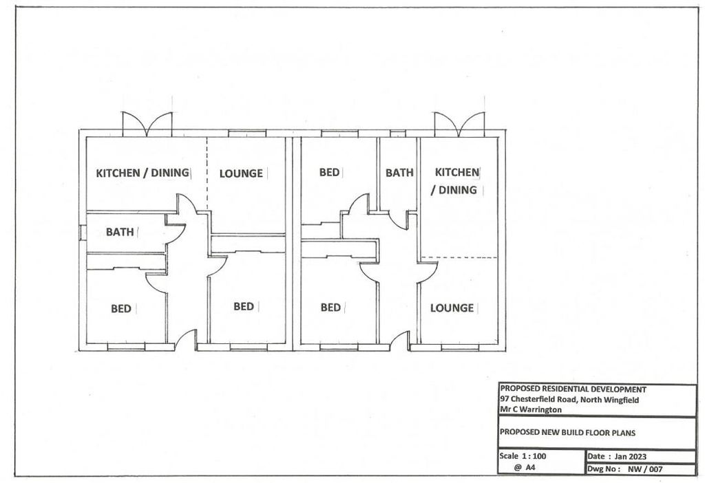 Property photo 3 of 4 Proposed Floorplans Chesterfield Road.Jpg
