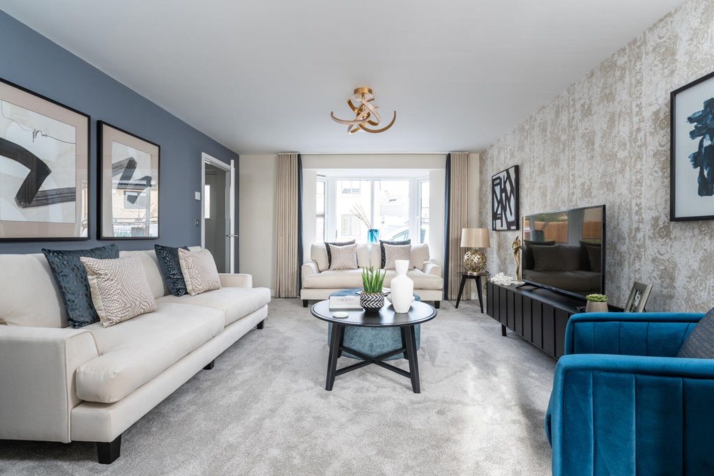 Property photo 3 of 12 Spacious Lounge With Bay Window Letting Plenty Of Light In