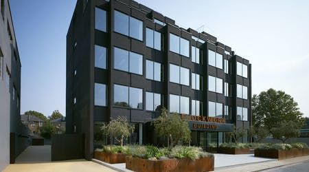 Property photo 3 of 12 3c05B2c962F334Abbb126c648A6Db050Clockworkbuildingbeavorlanehammersmithwestlondonw6Officetoletmainfront.Jpg