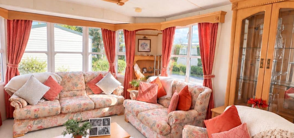 Property photo 2 of 3 Bright Lounge In The Atlas Mayfair Super Holiday Caravan At Plough Leisure, Kent