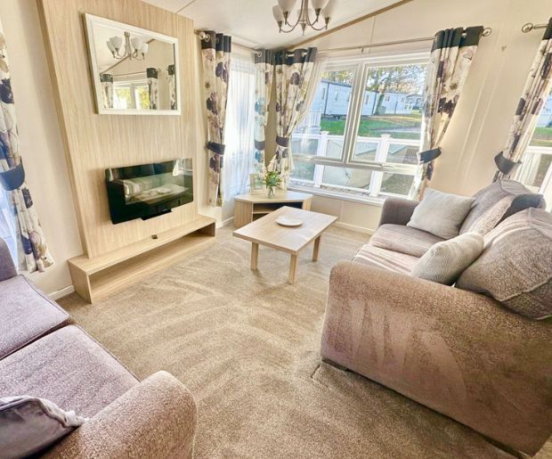 Property photo 1 of 5 Atlas Lilac Lodge Living Area At Hoburne Bashley