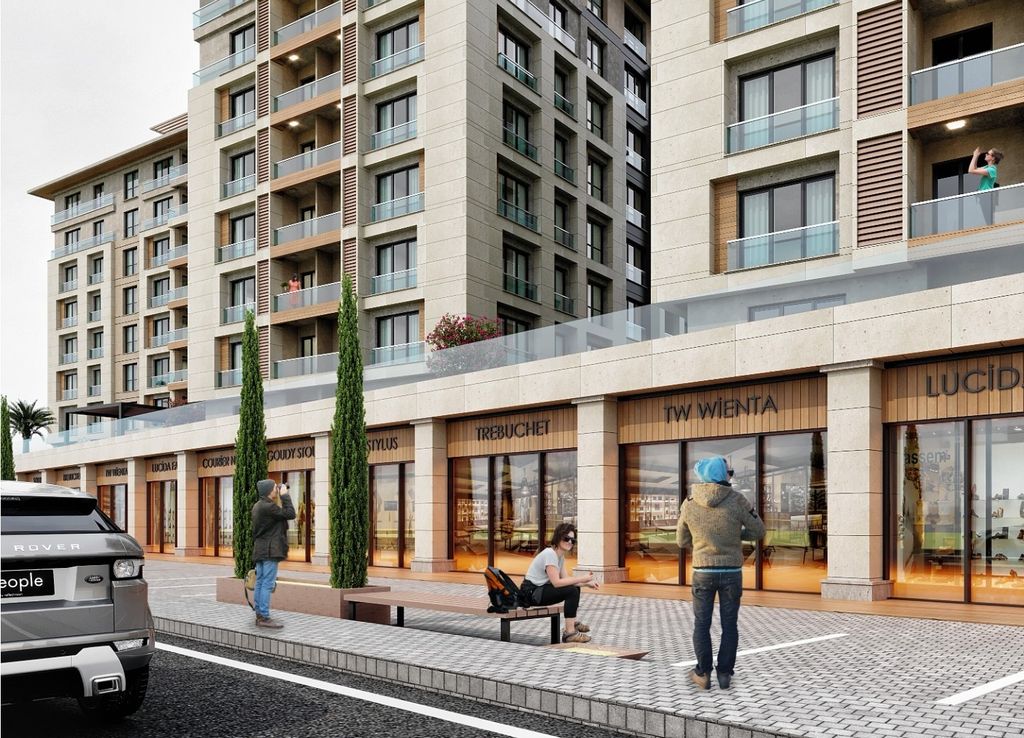 Property photo 2 of 11 Luxury Istanbul Apartments - Off-Plan - Shops, Cafes And Restaurants