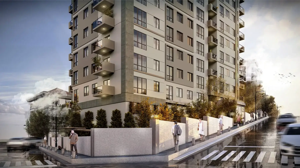 Property photo 2 of 13 European Istanbul Property For Sale - Securely Walled And Gated