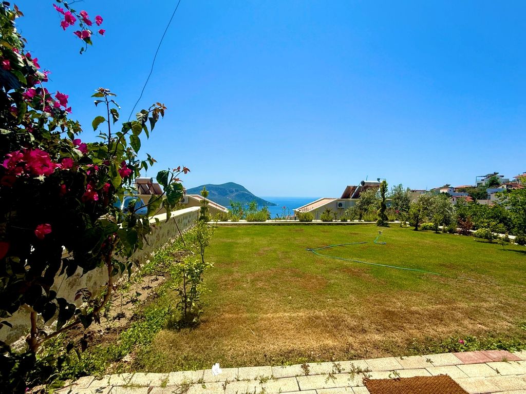 Property photo 2 of 22 Sea View Kalkan Property For Sale - Large Well-Maintained Garden