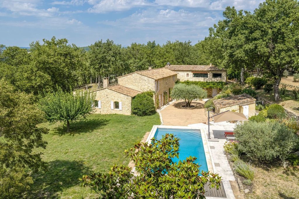 Property photo 1 of 18 Lacoste / Luberon - Stone House - 300Sqm Of Living Space - Landscaped Land 24,435Sqm - Swimming Pool - Sheepfold - Panoramic View - Garage
