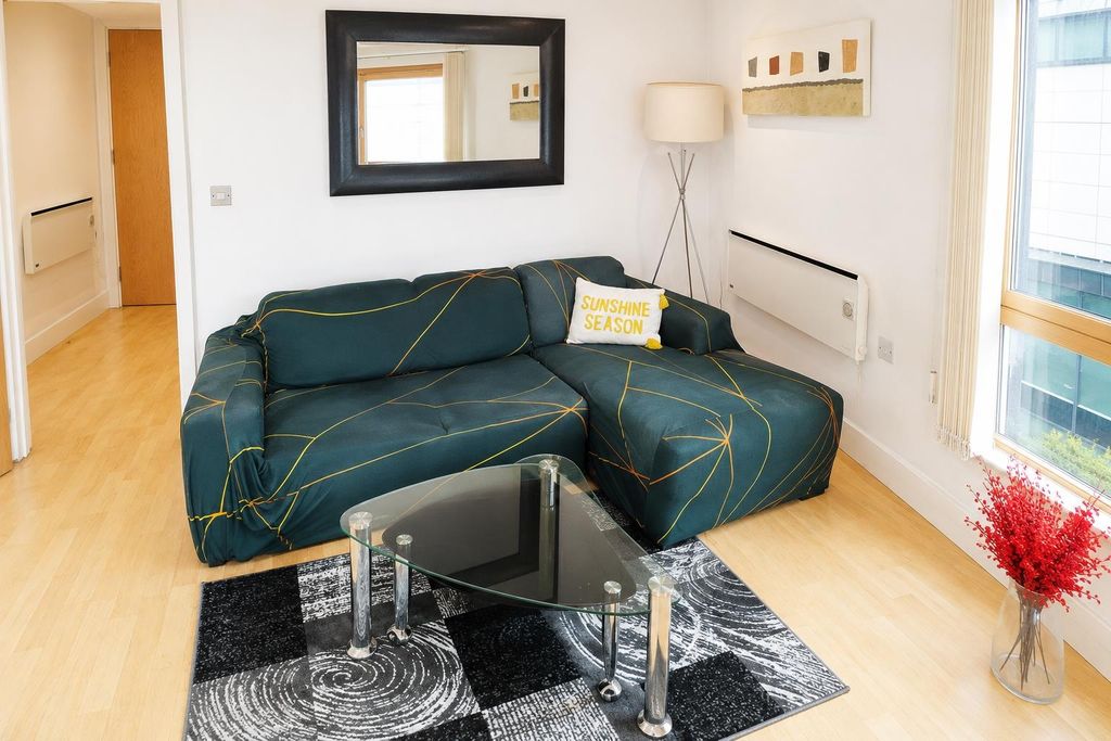 Property photo 2 of 6 Modern Living Space With Plush Corner Sofa...