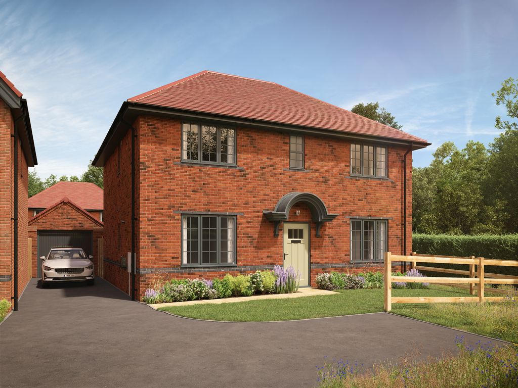Property photo 1 of 10 A Modern Brick House With A Light-Colored Door And Gray Windows Sits On A Manicured Lawn With A Wood