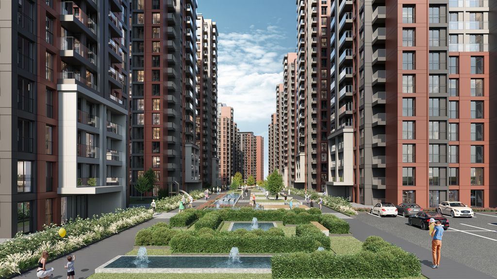 Property photo 1 of 18 Impressive Istanbul Apartments For Sale With Many On-Complex Facilities - A Modern Apartment And Shopping Complex