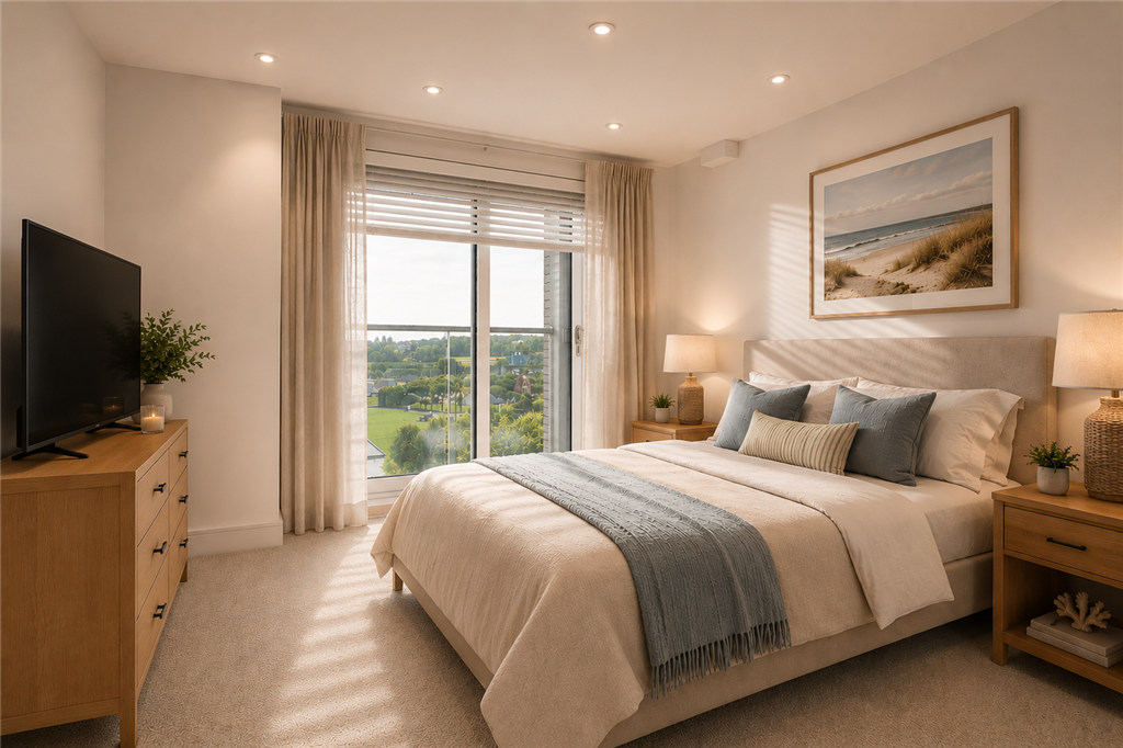 Property photo 3 of 10 Staged Bedroom 1