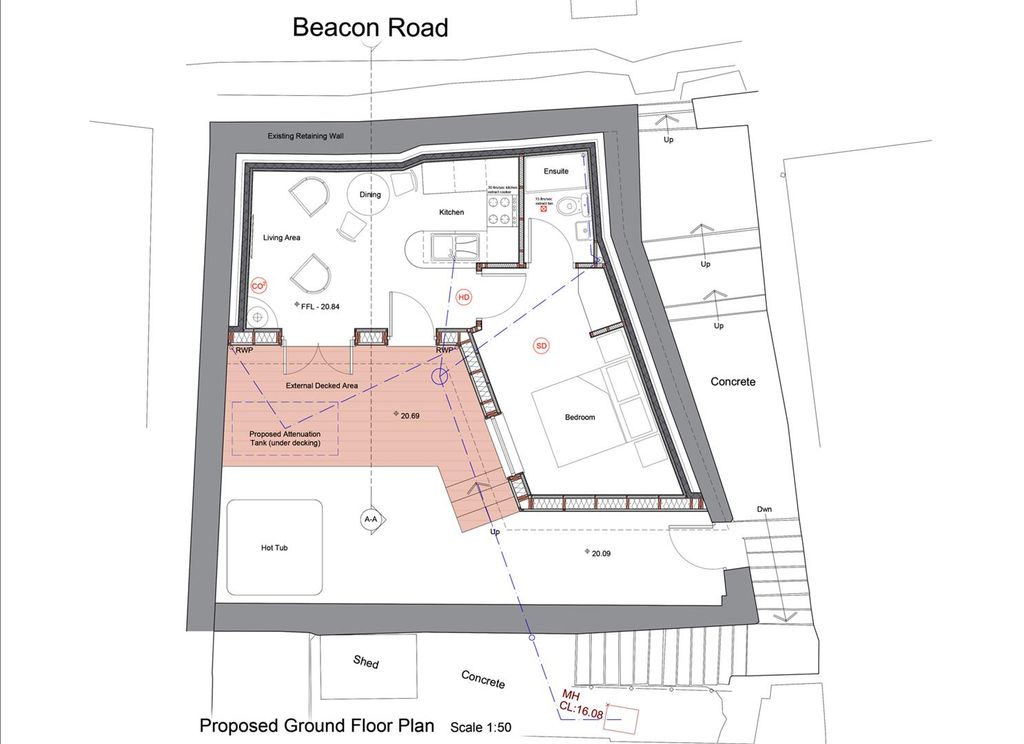 Property photo 2 of 4 6777 - Br01B New Proposed Ground Floor Plans Eleva
