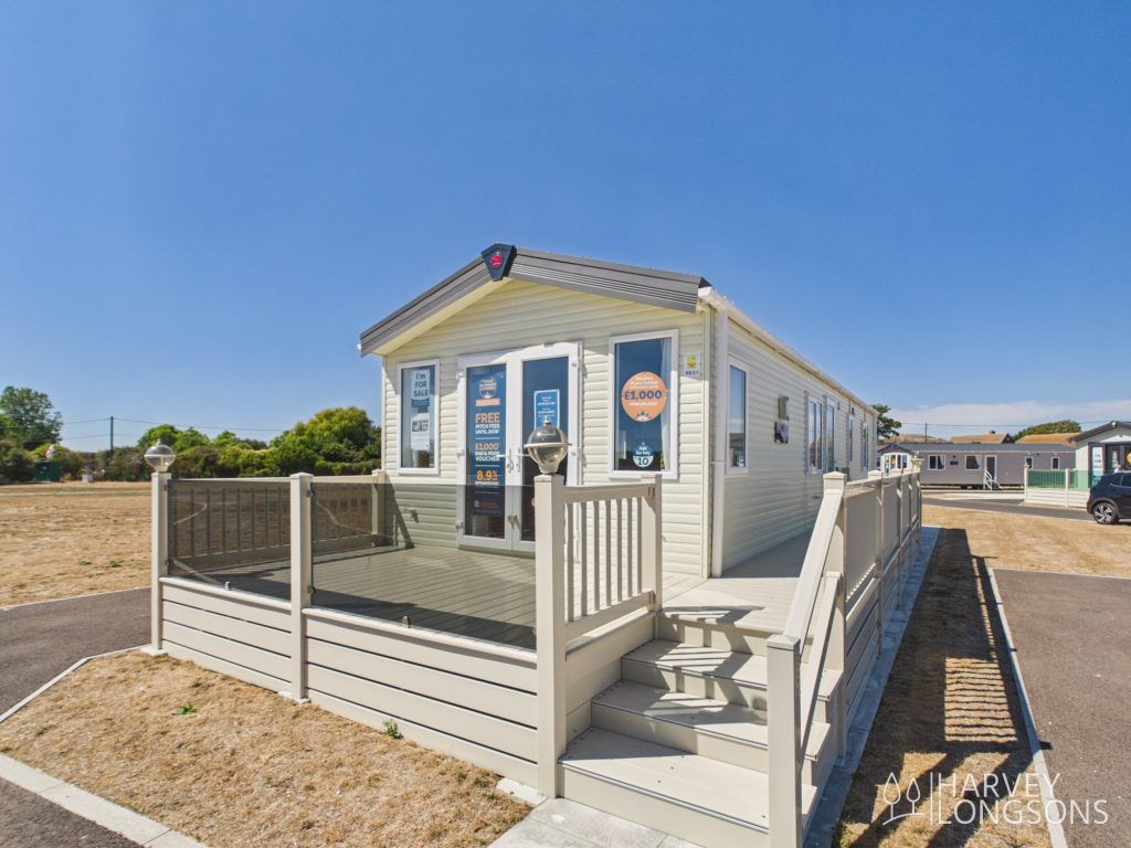 Property photo 1 of 16 Pemberton Avon 40x13 Holiday Home Winchelsea Sands Decking
