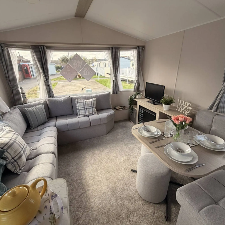 Property photo 2 of 9 Open Plan Living Area In The Atlas Festival At Eastern Beach Holiday Park, Norfolk