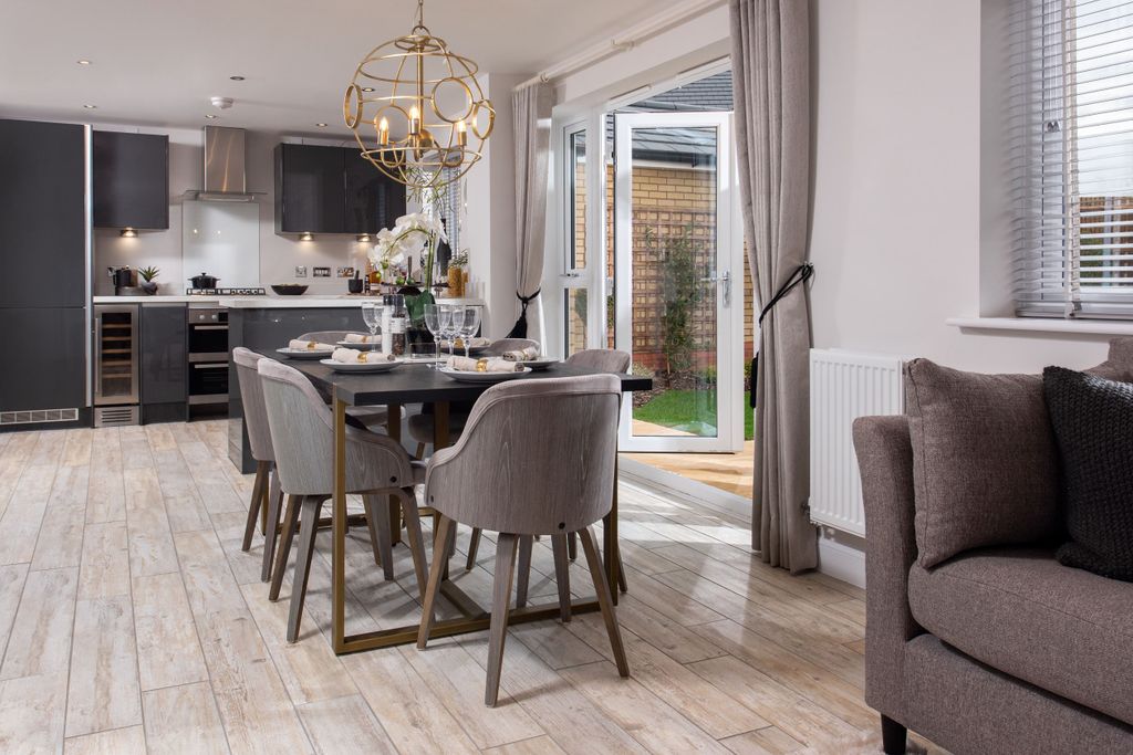 Property photo 3 of 9 Open Plan Kitchen Featured In The Camberley House Type