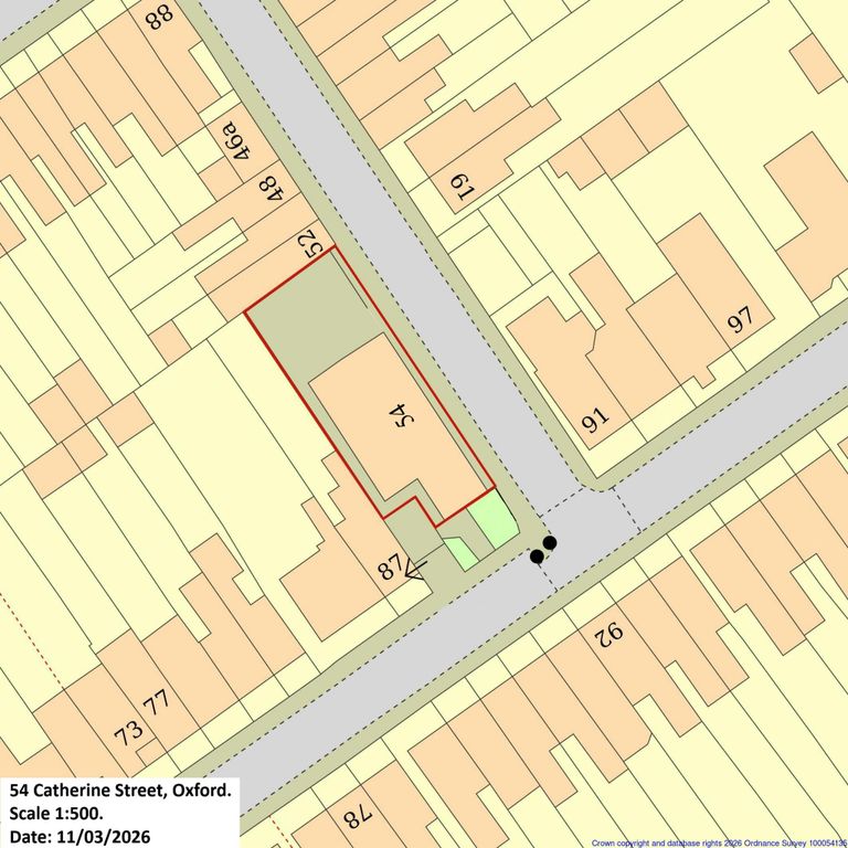 Property photo 3 of 6 Boundary Plan 54 Catherine Street.Png