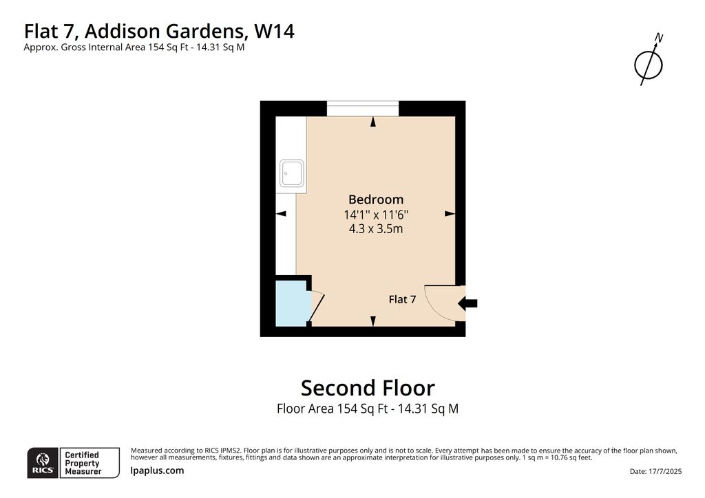 Property photo 2 of 6 (Floor Plan) 88 Addison Gardens (F7)