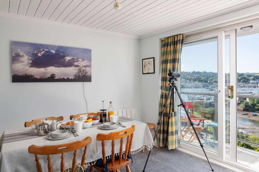 Property photo 3 of 10 5 Marina Court, Kingswear, Dining Area And Balcony