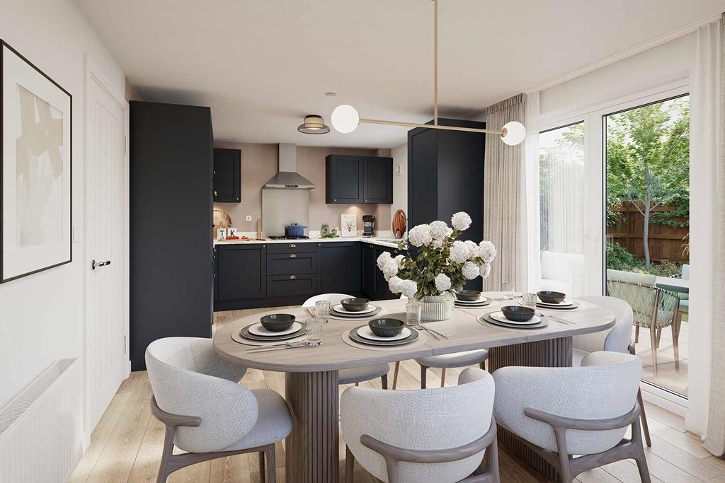 Property photo 2 of 11 A Sociable Kitchen And Dining Area