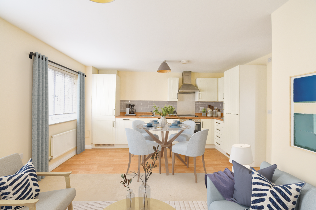 Property photo 3 of 12 Open Plan Kitchen Living Room (2) Furnished