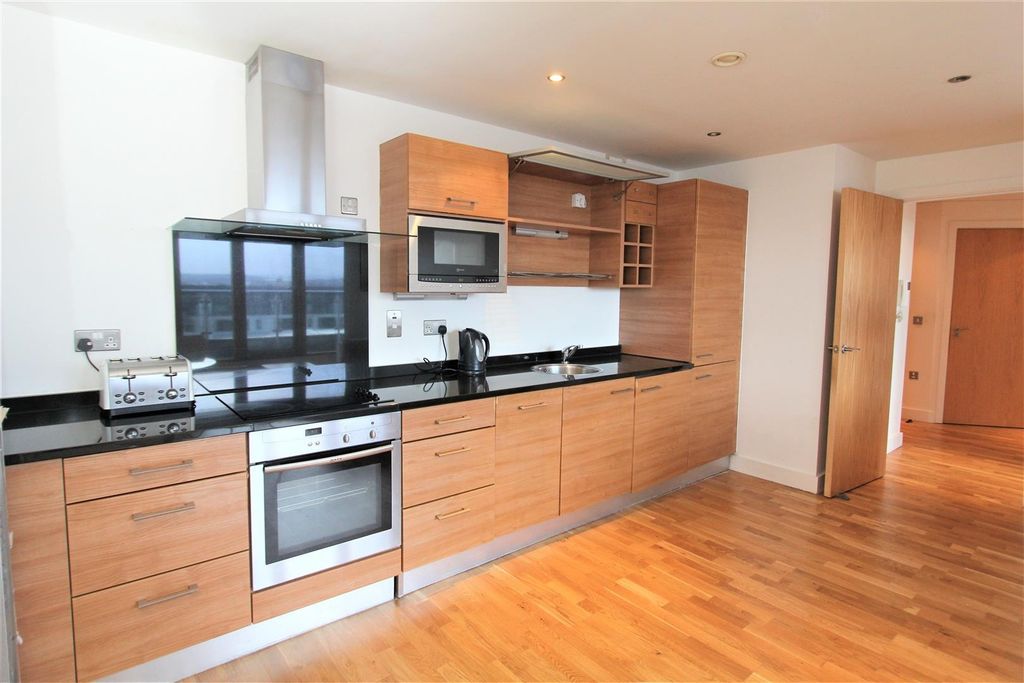 Property photo 2 of 11 Modern Fitted Kitchen With Stylish Wood Finish...