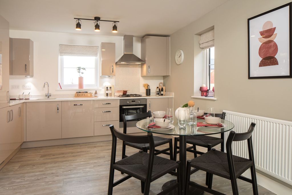 Property photo 2 of 5 Modern Kitchen In The Hornsea 2 Bedroom Apartment