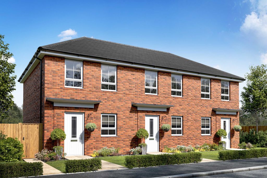 Property photo 1 of 9 Exterior CGI View Of Our 2 Bed Denford Home