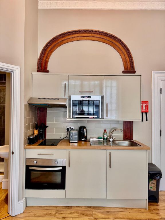 Property photo 3 of 6 Compact Modern Kitchen With Wooden Worktop...