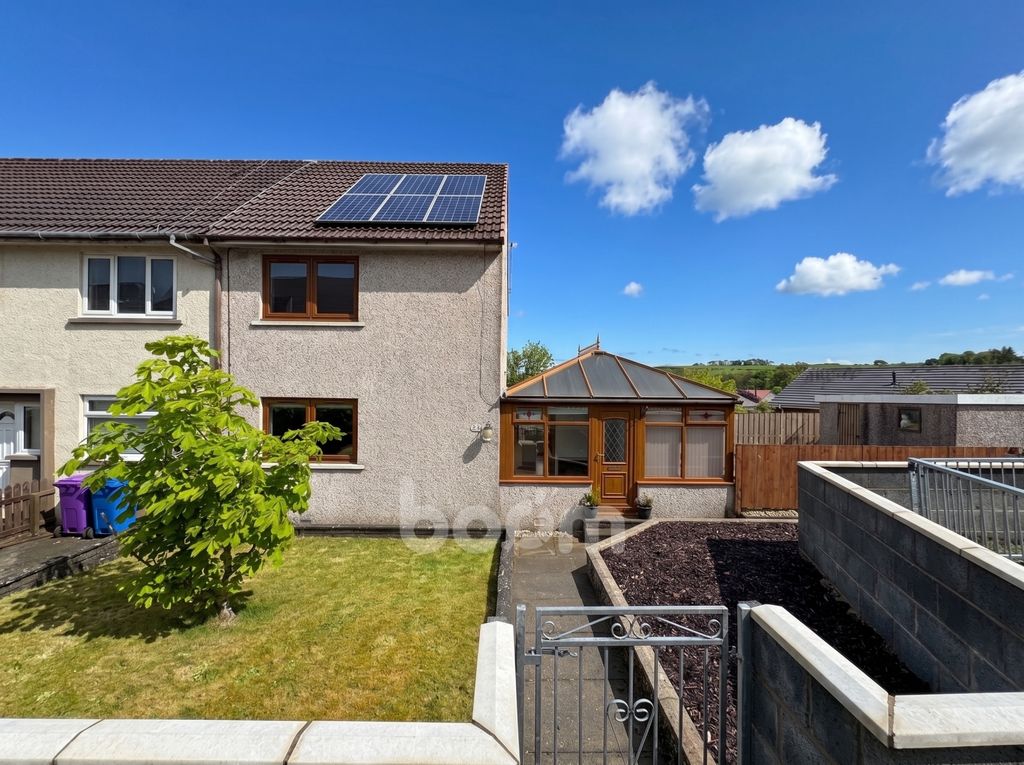 Property photo 1 of 21 Reid Avenue, Dalry Two Bedroom End Terraced Home