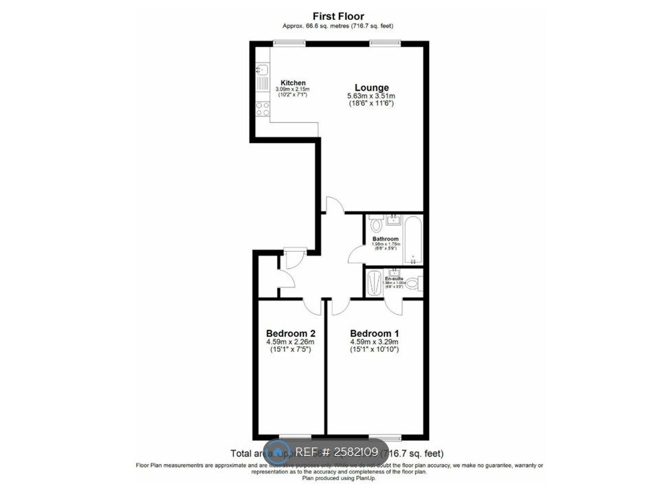 Property photo 1 of 20 Flat Floorplan