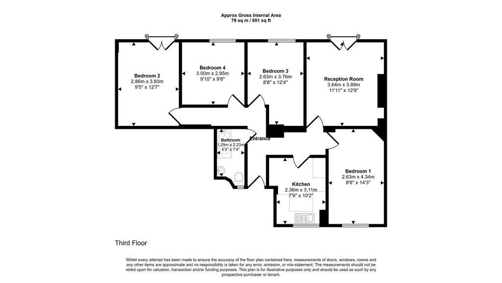 Property photo 2 of 10 8 Miller House, Forster Road, London, Sw2 4Uy.Jpg