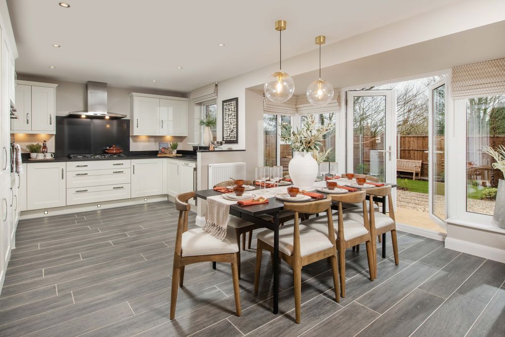 Property photo 1 of 10 Holden Kitchen-Diner With French Doors Open To The Garden