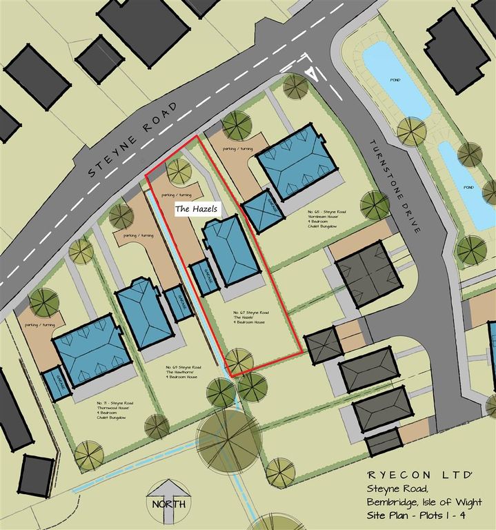 Property photo 2 of 15 The Hazels Site Plan