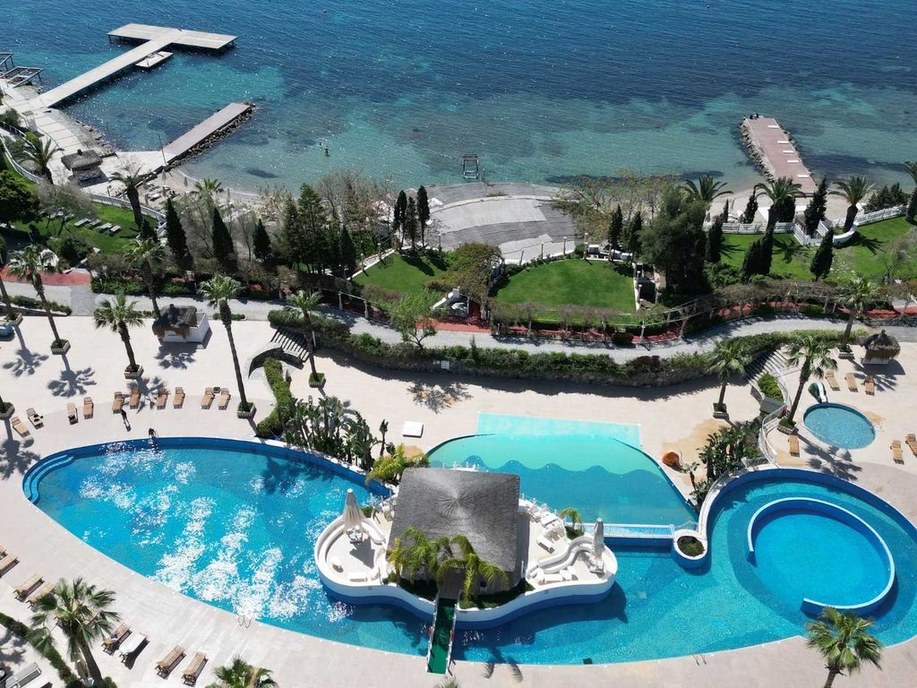 Property photo 3 of 17 Idyllic Sea View Apartment In Gumusluk, Bodrum For Sale Â€“ Shared Pools And Facilities